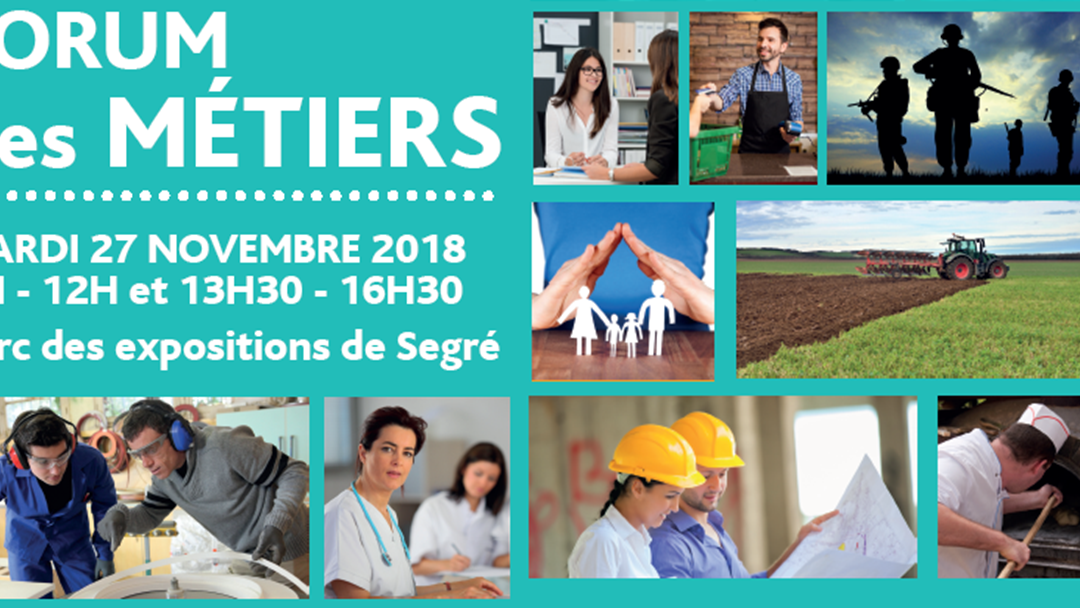 Sortie au forum des métiers de Segré