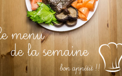 Restauration – menu de la semaine