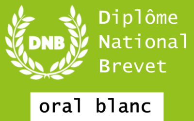 Oral blanc DNB | 2018-2019