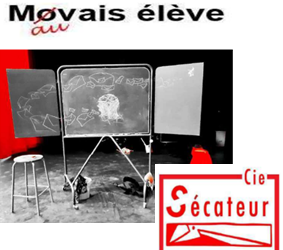 spectacle vivant « Movais élève » et atelier théâtre | 2022-2023